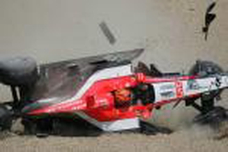 图文-F1圣马力诺站正赛舒马赫发车迅速